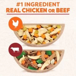 Cesar Wholesome Bowls Variety Pack, Beef, Chicken, Carrots, Barley & Green Beans Recipe & Chicken, Apple & Sweet Potato Recipe Adult Soft Wet Dog Food Topper, 3-oz Bowl, Case of 6 13 Cesar Wholesome Bowls Variety Pack, Beef, Chicken, Carrots, Barley & Green Beans Recipe & Chicken, Apple & Sweet Potato Recipe Adult Soft Wet Dog Food Topper, 3-oz Bowl, Case of 6 -Brown's || Barkworthies || Cesar Sales 362798 PT4. SY630 V1642802820