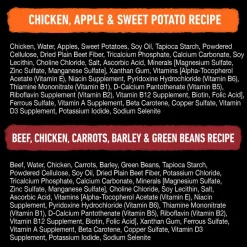 Cesar Wholesome Bowls Variety Pack, Beef, Chicken, Carrots, Barley & Green Beans Recipe & Chicken, Apple & Sweet Potato Recipe Adult Soft Wet Dog Food Topper, 3-oz Bowl, Case of 6 14 Cesar Wholesome Bowls Variety Pack, Beef, Chicken, Carrots, Barley & Green Beans Recipe & Chicken, Apple & Sweet Potato Recipe Adult Soft Wet Dog Food Topper, 3-oz Bowl, Case of 6 -Brown's || Barkworthies || Cesar Sales 362798 PT5. SY630 V1642801593