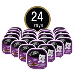 Cesar Classic Loaf in Sauce Filet Mignon Flavor Dog Food Trays -Brown's || Barkworthies || Cesar Sales 47083 PT2. SY630 V1621547317