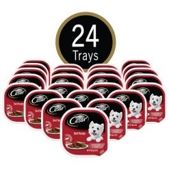 Cesar Classic Loaf in Sauce Beef Recipe Dog Food Trays 11 Cesar Classic Loaf in Sauce Beef Recipe Dog Food Trays -Brown's || Barkworthies || Cesar Sales 47088 PT2. SY630 V1621546357