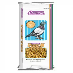 Brown's Thrifty Small Corn Seeds & Grains Dove & Pigeon Bird Food, 50-lb bag