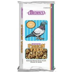 Brown's Elite High Protein Corn Free Kafir Seeds & Grains Dove & Pigeon Bird Food, 50-lb bag
