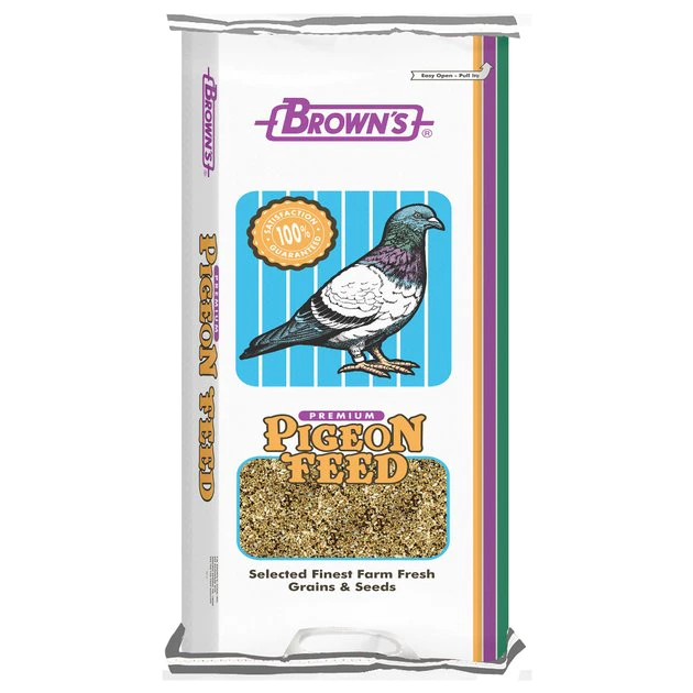 Brown's Bag Of Gold Training Seeds & Grains Dove & Pigeon Bird Food 50-lb bag 1 Brown's Bag Of Gold Training Seeds & Grains Dove & Pigeon Bird Food 50-lb bag