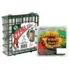 C&S||Brown's C&S Ez Fill Suet Basket Feeder + Brown's Garden Chic! Wild Bird Food, 11-oz tray