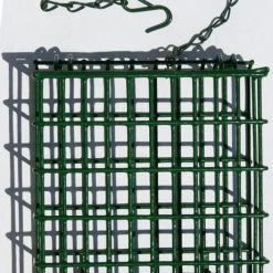 C&S||Brown's C&S Ez Fill Suet Basket Feeder + Brown's Garden Chic! Wild Bird Food, 11-oz tray -Brown's || Barkworthies || Cesar Sales 569894 PT2. SY630 V1657660050