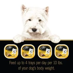 Cesar Loaf & Topper in Sauce Ham & Egg Flavor with Potato & Cheese Dog Food Trays 17 Cesar Loaf & Topper in Sauce Ham & Egg Flavor with Potato & Cheese Dog Food Trays -Brown's || Barkworthies || Cesar Sales 86057 PT8. SY630 V1586296697
