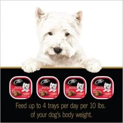 Cesar Loaf & Topper in Sauce Angus Beef Flavor with Bacon & Cheese Dog Food Trays -Brown's || Barkworthies || Cesar Sales 86061 PT8. SY630 V1621548731