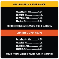 Cesar Classic Loaf in Sauce Breakfast & Dinner Mealtime Variety Pack Dog Food Trays -Brown's || Barkworthies || Cesar Sales 86454 PT7. SY630 V1621519077