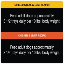 Cesar Classic Loaf in Sauce Breakfast & Dinner Mealtime Variety Pack Dog Food Trays -Brown's || Barkworthies || Cesar Sales 86454 PT8. SY630 V1621517899