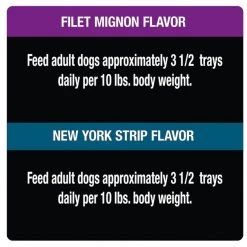 Cesar Filets in Gravy Beef Multipack Dog Food Trays -Brown's || Barkworthies || Cesar Sales 86464 PT8. SY630 V1621547266