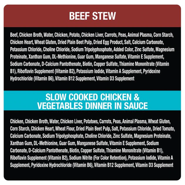 Cesar Home Delights Slow Cooked Chicken & Vegetables & Beef Stew Variety Pack Dog Food Trays 7 Cesar Home Delights Slow Cooked Chicken & Vegetables & Beef Stew Variety Pack Dog Food Trays - Image 7