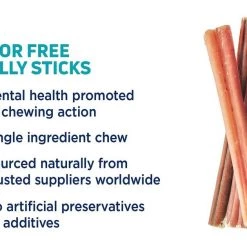 Barkworthies Odor-Free American Double Cut 12" Bully Sticks Dog Treats 9 Barkworthies Odor-Free American Double Cut 12" Bully Sticks Dog Treats -Brown's || Barkworthies || Cesar Sales 86981 PT4. SY630 V1550511171