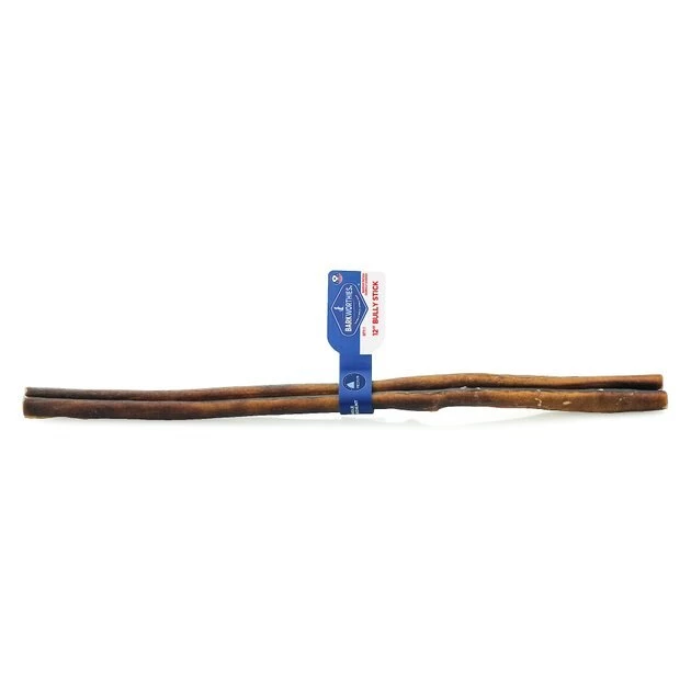 Barkworthies Odor-Free American Bully Sticks 12" Dog Treats 1 Barkworthies Odor-Free American Bully Sticks 12" Dog Treats