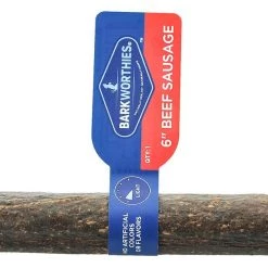 Barkworthies Beef Roll 6" Dog Treats