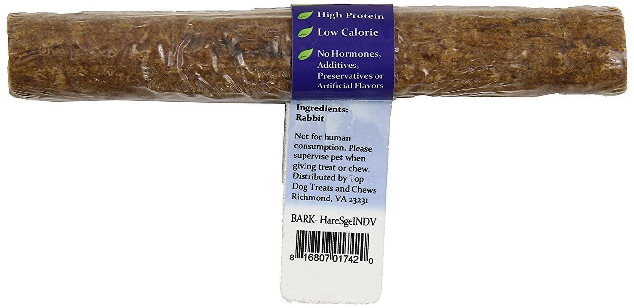 Barkworthies Rabbit Sausage Dog Treats 2 Barkworthies Rabbit Sausage Dog Treats - Image 2