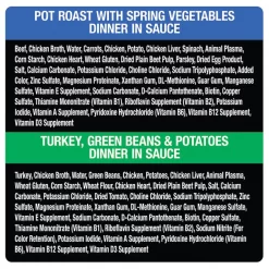 Cesar Home Delights Turkey Dinner & Pot Roast Variety Pack Dog Food Trays -Brown's || Barkworthies || Cesar Sales 93940 PT6. SY630 V1621518489