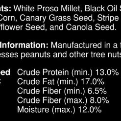 Brown's Bird Lover's Blend All Seasons! Banquet Wild Bird Food 6 Brown's Bird Lover's Blend All Seasons! Banquet Wild Bird Food -Brown's || Barkworthies || Cesar Sales 94624 PT2. SY630 V1593184877