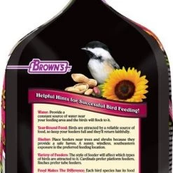 Brown's Bird Lover's Blend Chickadee Nuthatch Wild Bird Food 8 Brown's Bird Lover's Blend Chickadee Nuthatch Wild Bird Food -Brown's || Barkworthies || Cesar Sales 94636 PT3. SY630 V1593197154