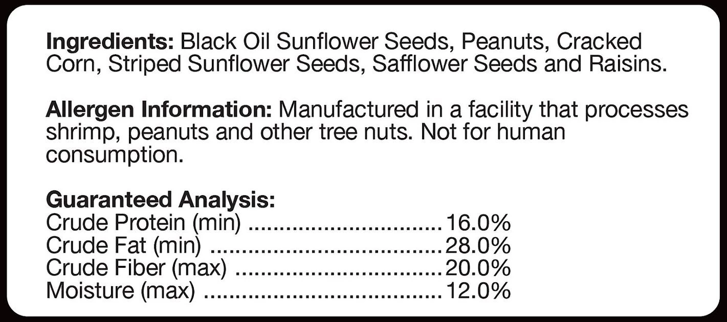 Brown's Bird Lover's Blend Chickadee Nuthatch Wild Bird Food 4 Brown's Bird Lover's Blend Chickadee Nuthatch Wild Bird Food - Image 4