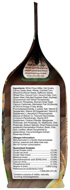 Brown's Encore Classic Natural Cockatiel Food 3 Brown's Encore Classic Natural Cockatiel Food - Image 3