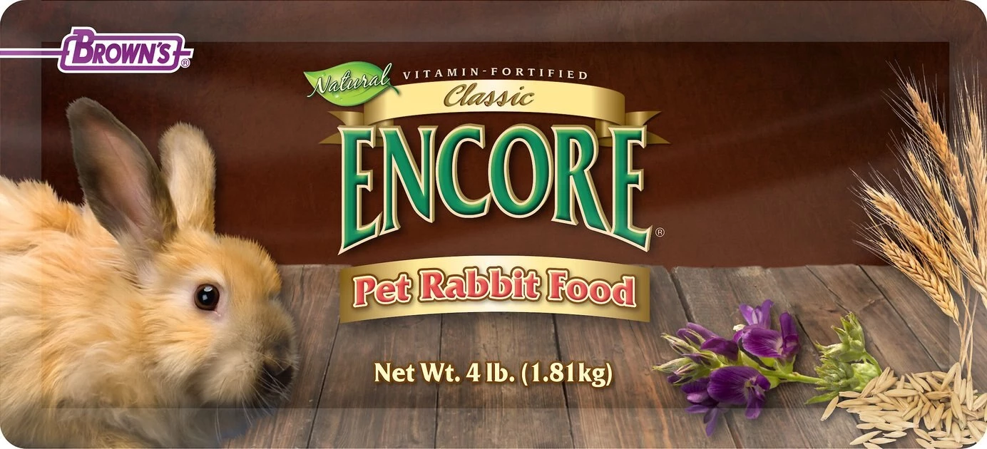 Brown's Encore Classic Natural Rabbit Food 5 Brown's Encore Classic Natural Rabbit Food - Image 5