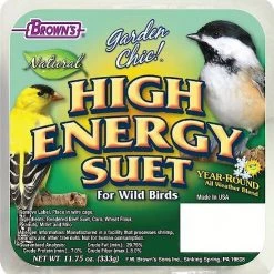 Brown's Garden Chic! High Energy Suet Wild Bird Food