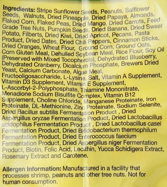 Brown's Tropical Carnival Big Bites with ZOO-Vital Biscuits Parrot & Macaw Food 3 Brown's Tropical Carnival Big Bites with ZOO-Vital Biscuits Parrot & Macaw Food - Image 3