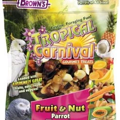 Brown's Tropical Carnival Fruit & Nut Parrot Bird Treats