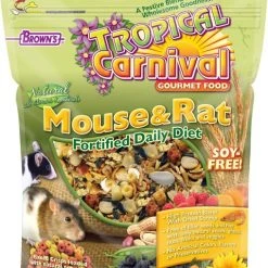 Brown's Tropical Carnival Fortified Daily Diet Natural Mouse & Rat Food