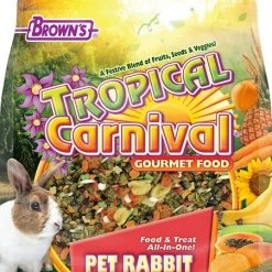 Brown's Tropical Carnival Gourmet Rabbit Food