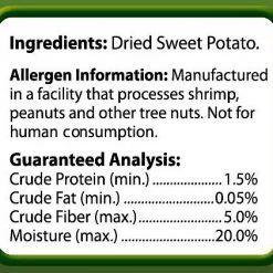 Brown's Tropical Carnival Sweet Potato Yummies Small Animal Treats -Brown's || Barkworthies || Cesar Sales 97258 PT3. SY630 V1585857055