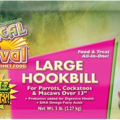 Brown's Tropical Carnival Gourmet Large Hookbill Food -Brown's || Barkworthies || Cesar Sales 97421 PT4. SY630 V1593441067
