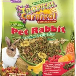 Brown's Tropical Carnival Natural Rabbit Food
