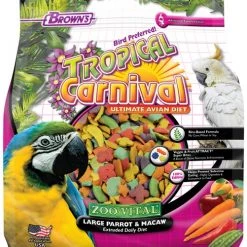 Brown's Tropical Carnival ZOO-Vital Large Parrot & Macaw Food
