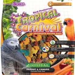 Brown's Tropical Carnival ZOO-Vital Parrot & Conure Food