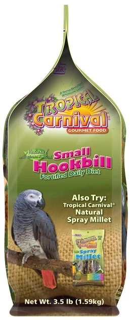 Brown's Tropical Carnival Fortified Daily Diet Natural Small Hookbill Food 3 Brown's Tropical Carnival Fortified Daily Diet Natural Small Hookbill Food - Image 3